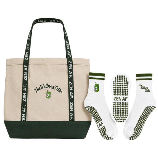 Tote bag + grip socks bundle